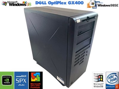 Dell OptiPlex GX400: Pentium 4 @1.7GHz, 512MB Ram [Windows 98SE] [Retro Gaming]