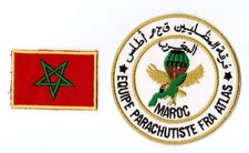 2 Original Abzeichen Luftwaffe Marokko UNBENUTZT Fallschirmj&auml;ger Luftlandetruppe