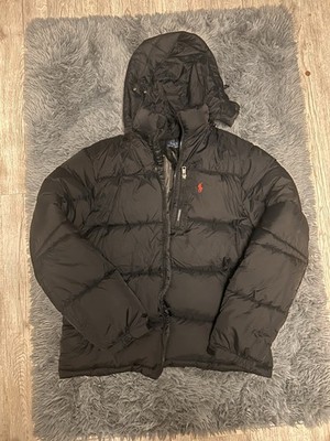 Polo Ralph Lauren Daunenjacke Herren, Schwarz, Größe L