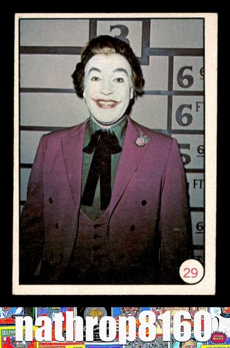 1966 Topps Batman Bat Laffs #29 The Joker — Raw