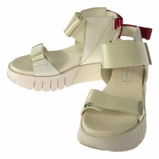 Sandalias UNITED NUDE Delta Run suela volumétrica 38 blanco rojo rosa usadas KLDR-0