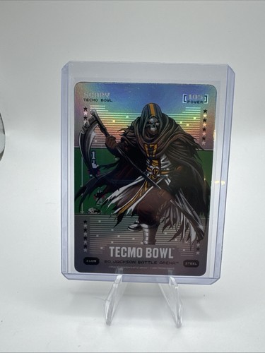 2026 Bo Jackson Battle Arena Tecmo Bowl Scary Terry McLaurin Battlefoil Steel