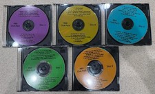 5 CDG KARAOKE R B DISCS MUSIC MAESTRO CLUB PACK CDS