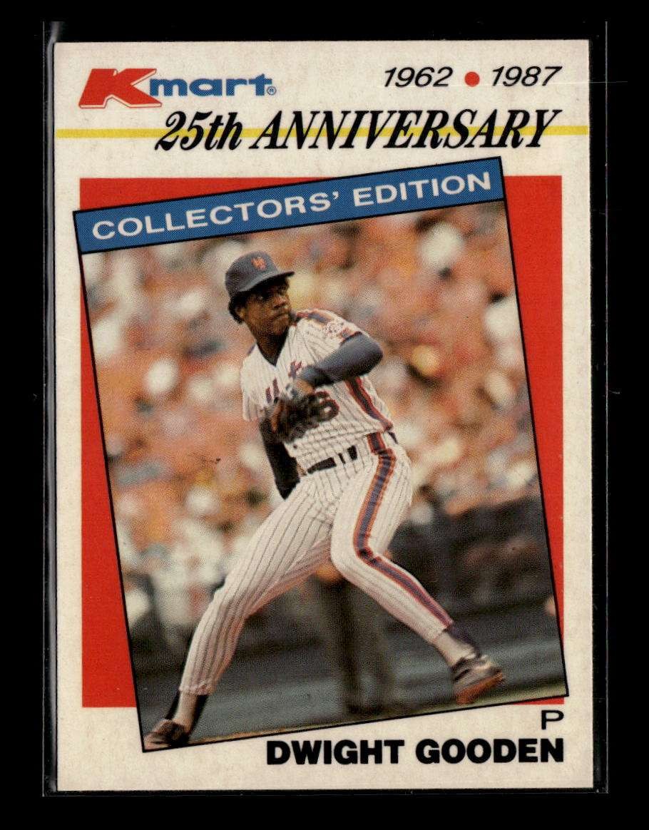 Dwight Gooden 1987 Topps Kmart 25th Anniversary #26
