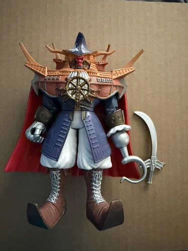 1998 Vintage Power Rangers Lost Galaxy Captain Mutiny Action Figure 6"