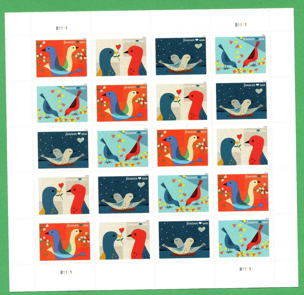Forever Stamp Birds US Postage Stamps for sale | eBay
