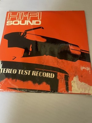Hi-Fi Sound Stereo Test Record 1969 UK Vinyl LP Record + Info Sheet HFS 69 ''NM''