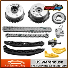 G4KJ G4KH Engine Timing Chain Tensioner Guide Kit w/ VVT Gears For Hyundai KIA