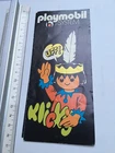 Ultra RARE 1er CATALOGUE PLAYMOBIL 1974 LEAFLET FLYER DEPLIANT VINTAGE KLICKY !