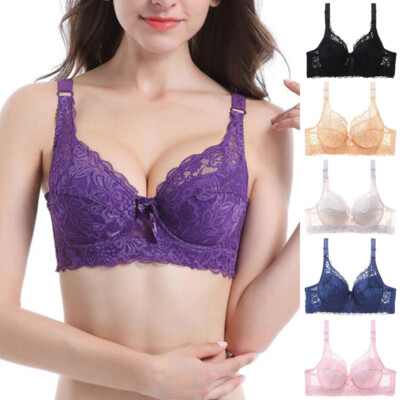 Damen-Push-Up-Bh Aus Spitze Unterwäsche Büstenhalter Büstenhalter Sexy ψ