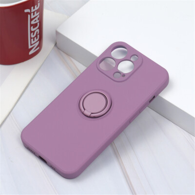 Ring Holder Case For iPhone 16 15 14 13 12 11 Pro Max 7 8 Stand Shockproof Cover
