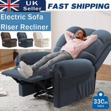 Rise Recline Recliner Electric Power Lift Riser Recliner Chair Armchair Elderly