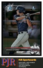 2017 Bowman #BCP78 Abrahan Gutierrez Atlanta Braves Chrome Prospects