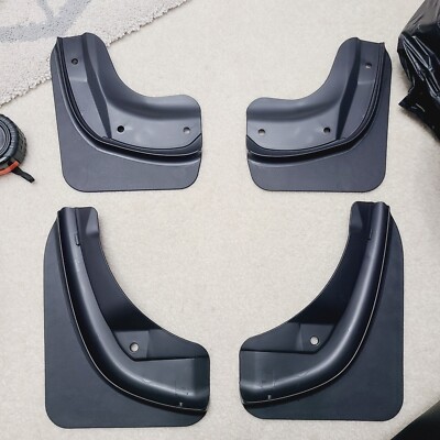 Mud Flaps for Tesla 2024 Model 3 Highland, Flexible Mud Guards No Drilling/Tape