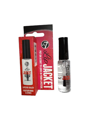 W7 LIP JACKET Lippenstiftversiegelung verpackt auf eine Schicht zum Einschließen Ihres Lippenstifts 5ml