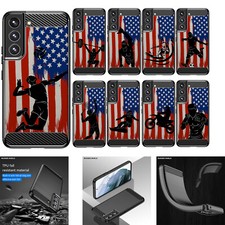 For Samsung Galaxy S22 Plus  Flex TPU Fiber SET14 Unique Matte Case