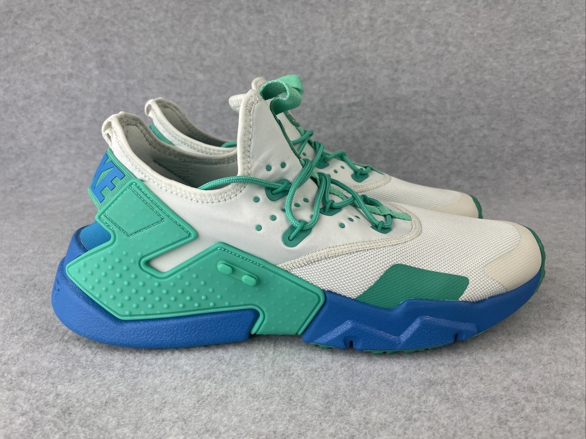 Nike Air Huarache Drift Mens Size 13 Green White Blue AH7334-006