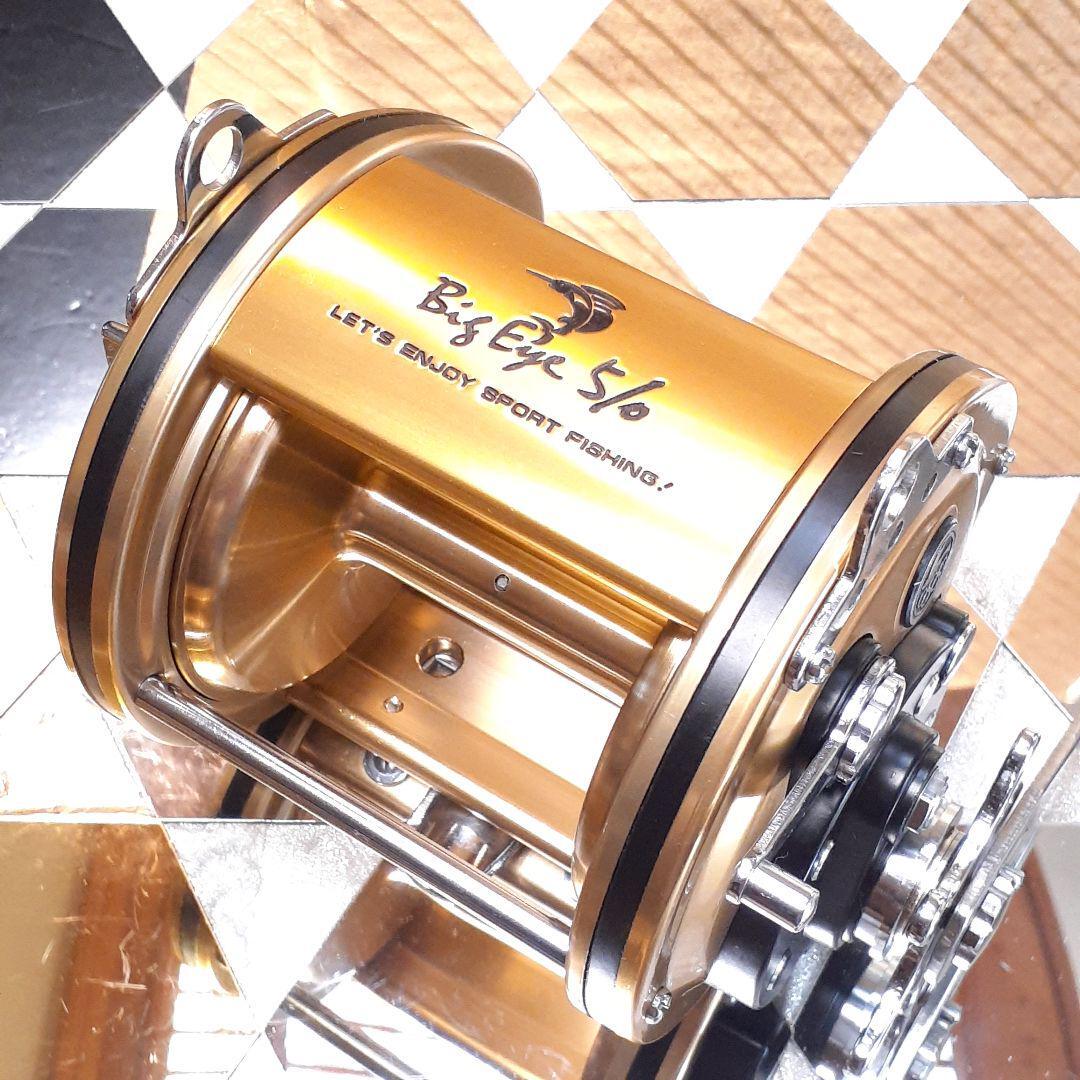 Olympic Big Eye 5/0 Vintage Fishing Reel - Super Rare, Used
