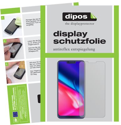 2x Schutzfolie für Cubot P20 matt Displayschutzfolie Folie Display Schutz dipos