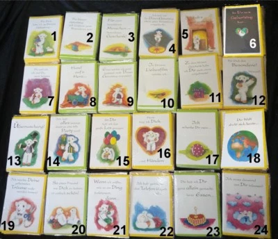 Cartes Postales Anniversaire Brebis Bobbl Amour Cœur Saint Valentin - Photo 1/3