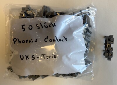 50 Stück Phoenix Contact Durchgangsklemme / UK5- Twin