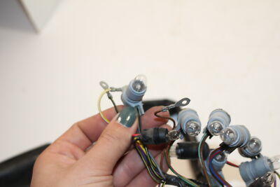 1987 KAWASAKI NINJA ZX1000 INDICATOR PILOT BOX WIRE SOCKET (KBE