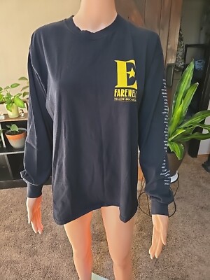 Elton John 2022 Farewell Yellow Brick Road Long-sleeve T-shirt - Men s: L -Black