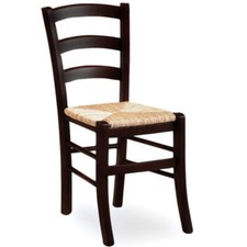 Set Tavoli e Sedie per ristorante+ 4 sedie impagliate colorate miste