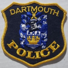 VINTAGE CANADA DARTMOUTH NOVA SCOTIA POLICE UNIFORM SHOULDER SLEEVE PATCH BADGE