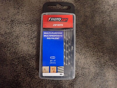 NEW (Pack of 4) RotoZIP SC4 1/8'' Multi-Purpose Zip Bits (BN62)