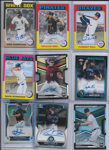 2023 Bowman Chrome Robert Perez Jr. Auto