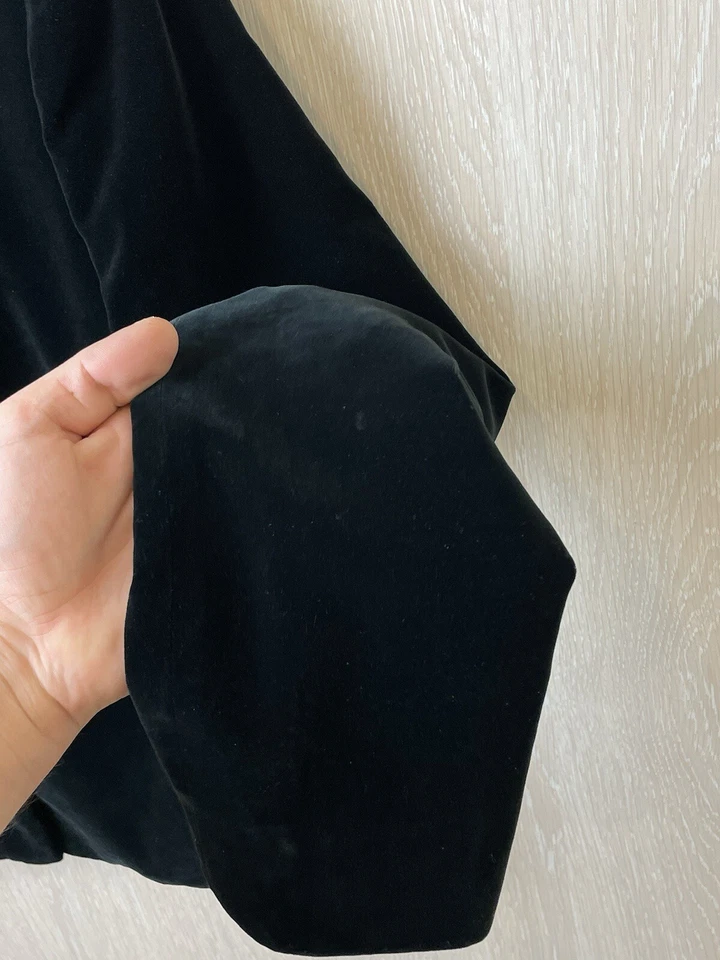 Blazer Etro Milano Terciopelo Seda Dos Botones Frontales Marrón Talla 44 Foto 4 de 4