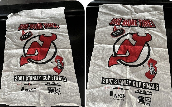 Lot of New Jersey Devils Stanley Cup Championship Mini Blanket