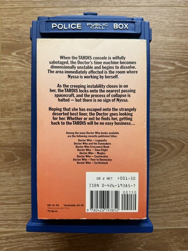 Doctor Who: Terminus - John Lydecker - Target Paperback 1983 - Picture 2 of 4