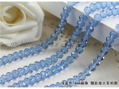 Wholesale Quality Czech Crystal Faceted Rondelle Spacer Beads 4MM 6MM 8MM 10MM - Picture 45 of 101