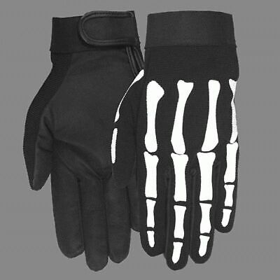 SKELETON BONES MECHANIC GLOVES (LARGE) | eBay