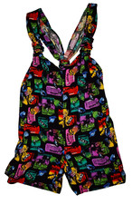 GANTOS VINTAGE VTG 80'S 90'S SZ M MEDIUM ROMPER RACERBACK MADE IN USA