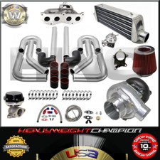 Turbo Kit T3t4 For 02-08 Camry 2009 Corolla 2azfe 2.4 Ic Pk Wg Bov Manifold Bk