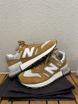New Balance RC 1300 Series Men's Sneakers, Mustard Tan WhiteWorkwear - MS1300TE