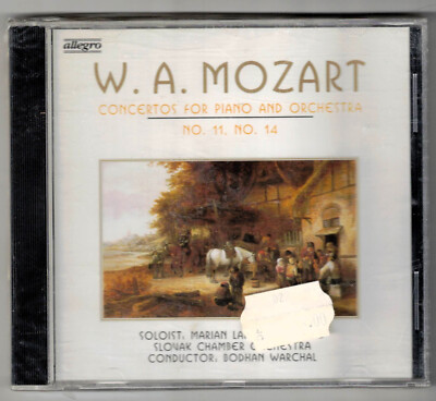 Mozart-Concertos For Piano And Orchestra No. 11, No. 14 - CD - NEU/OVP