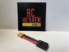 XT60 Male To Fit Traxxas Female Connector Adaptor For Rc Car Lipo Battery.