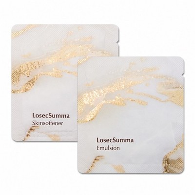 SU:M37 Losec Summa Skin Softener 1ml x 50pcs + 1ml Emulsion 50pcs= 100pcs SUM37