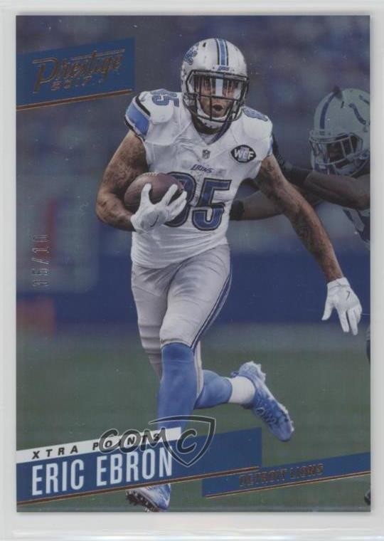2017 Panini Prestige Xtra Points Bronze 5/10 Eric Ebron #127 3j2