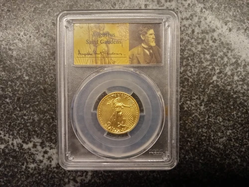 2016 Gold American Eagle $10 PCGS MS70 (Augustus Saint Gaudens label)