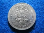 1921 Mexico 50 Centavos Silver — photo from another recent sale