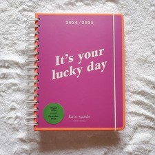 Kate Spade New York 17 Months 2024-2025 Planner Read Description