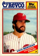 1988 Topps Revco League Leaders Steve Bedrosian #11 Philadelphia Phillies