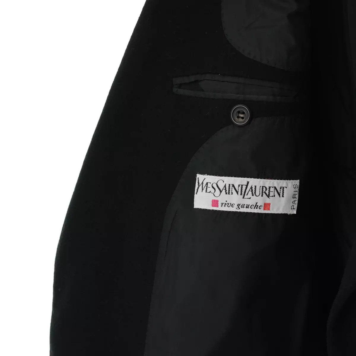 Yves Saint Laurent Giacca Tuta Nero L