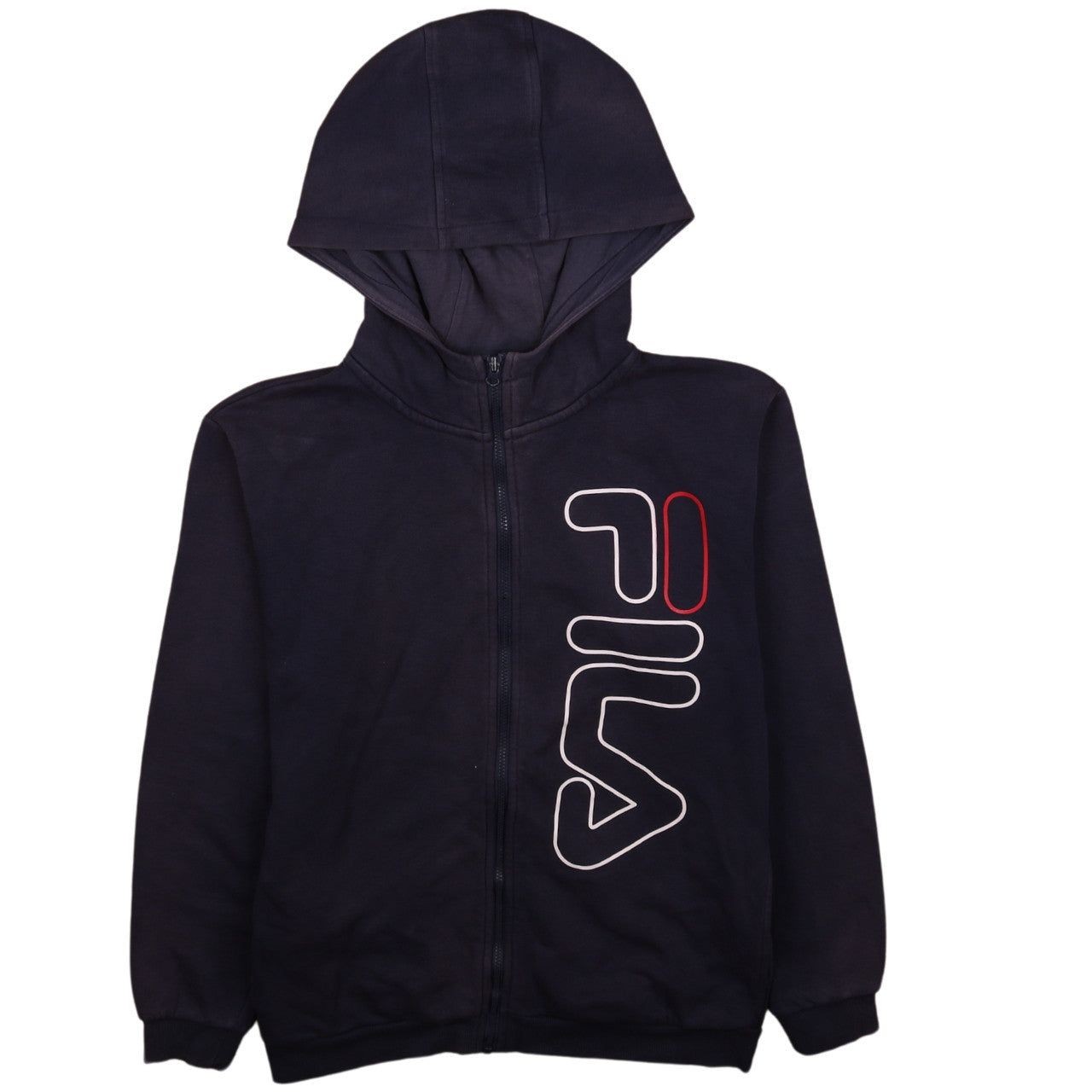 Felpa con cappuccio vintage FILA BLU DONNA M