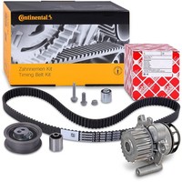 Contitech Zahnriemensatz + Febi Wasserpumpe FÜR Audi A4 8E B7 2.0 Tfsi BJ 04-08